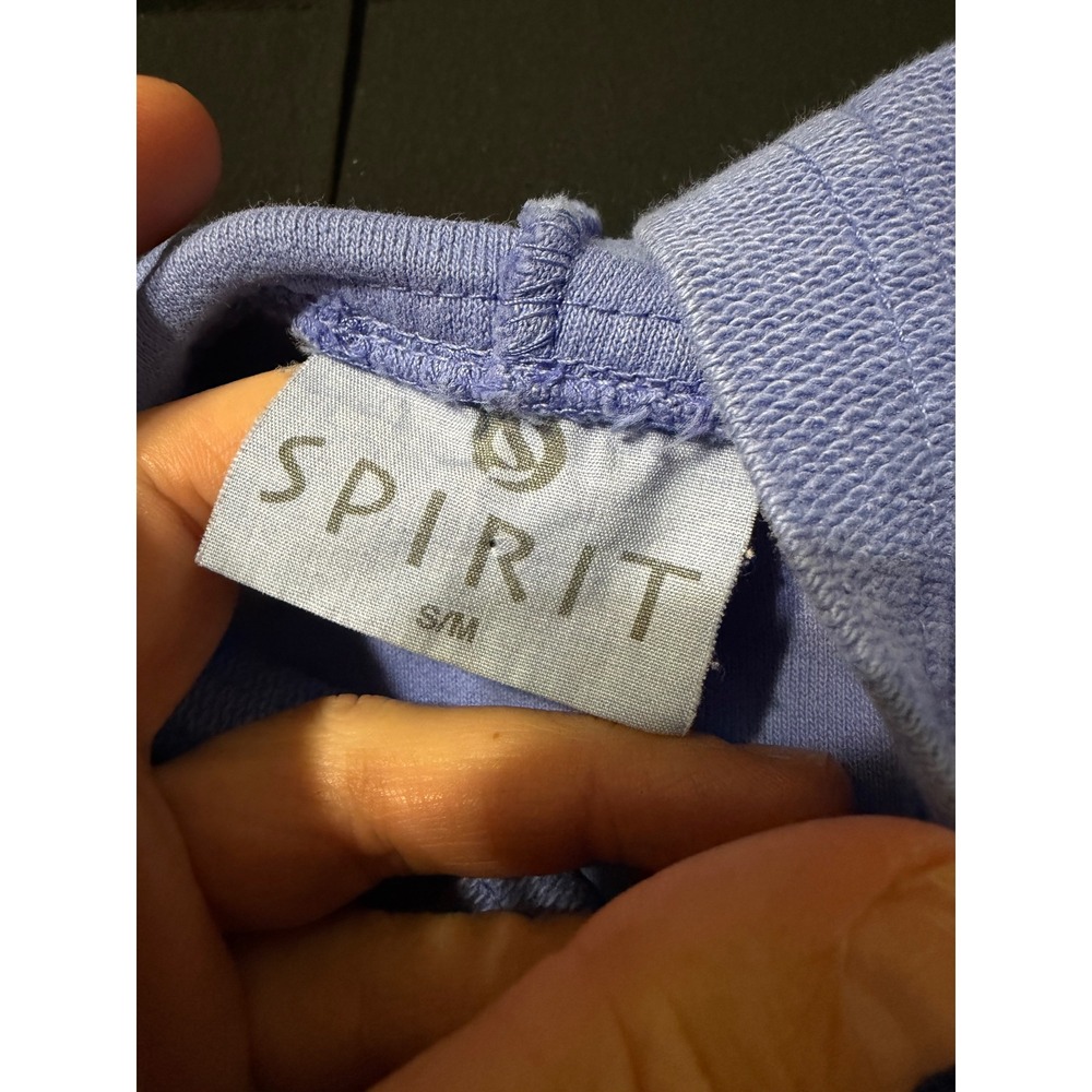 Spirit Jersey Seaside Florida Hoodie Periwinkle Blue French Terry Womens SM - Picture 2 of 3